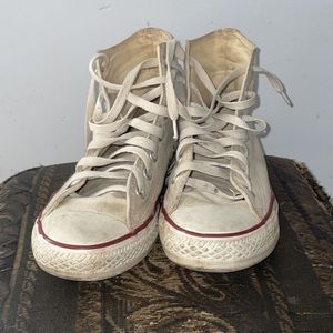 White high top converse
